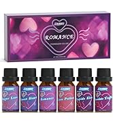 SALUBRITO Romance Essential Oils Set, Couple Gift - Love Potion, Cupid's Kiss, Sweet Heart, Sugar...