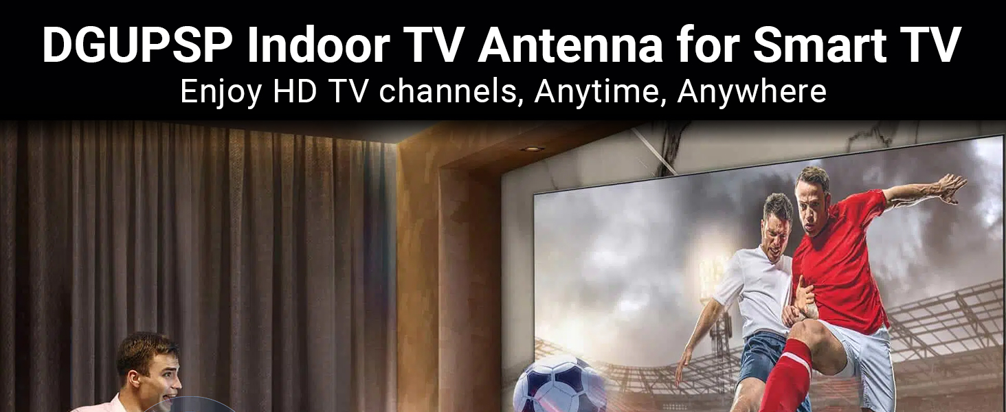 Digital TV Antenna for Smart Tv Indoor Antenna for Tv Without Cable