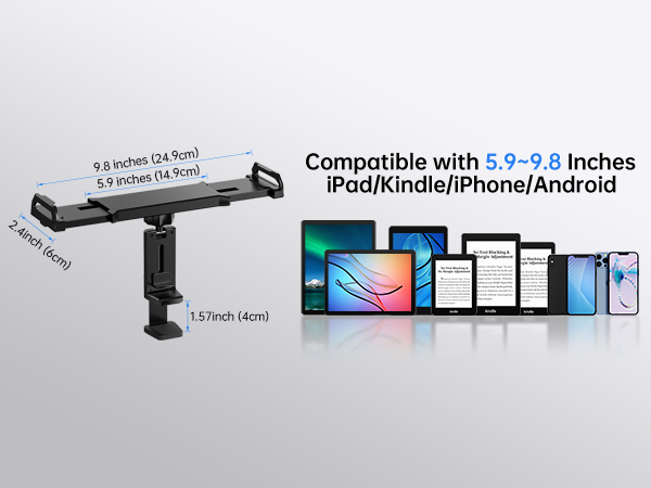 ipad holder for airplane