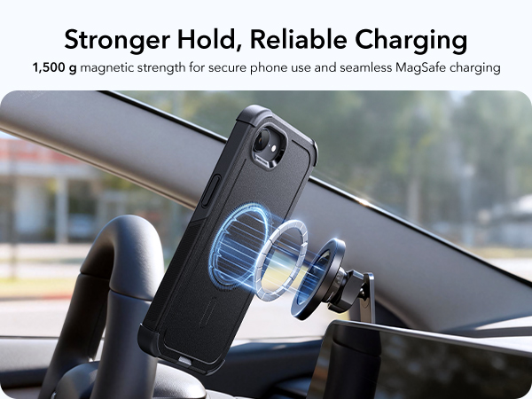 Stronger Hold, Reliable Charging