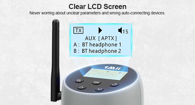 multi-stream bluetooth transmitter