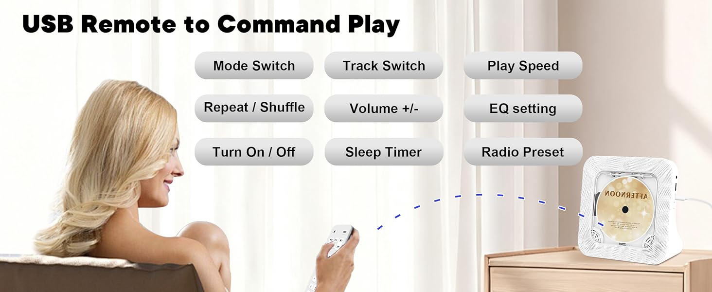 cd player with remote