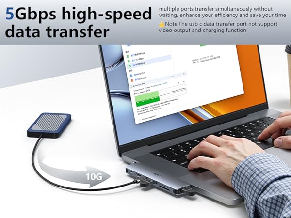 macbook data transfer hub