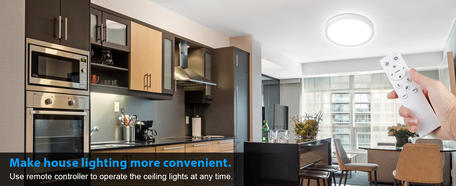 Ceiling Light with Remote Control