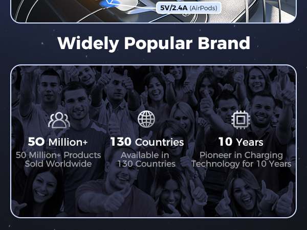 iphone car charger fast charging