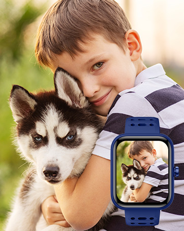 Smart Watch for Kids, 1.83" Fitness Tracker Watch, IP68 Waterproof Pedometer, Step Counter