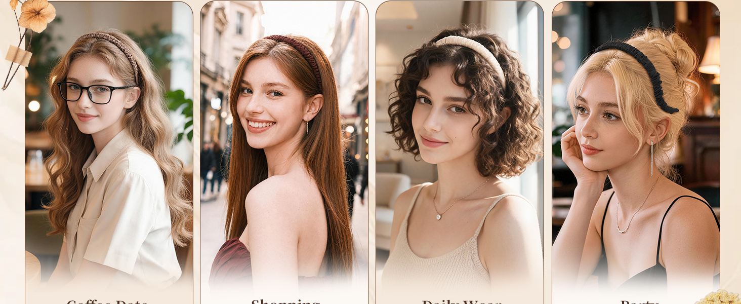 wide headbands for women