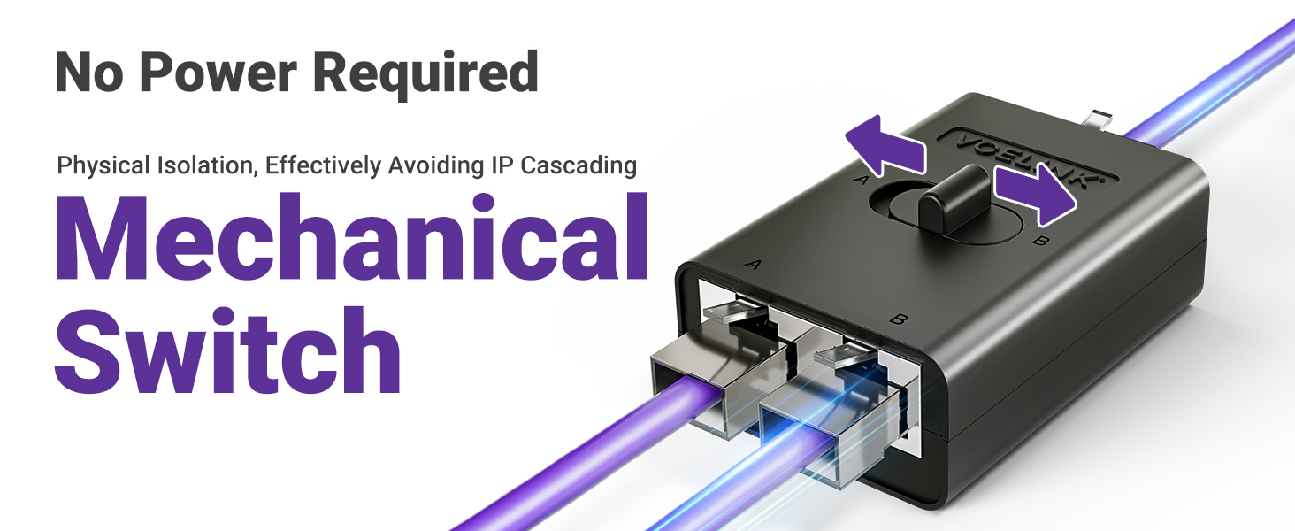 Easy-to-use switch, compact size, and stable signal transmission for a seamless user experience