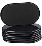 8PCS Furniture Sliders, 9-1/2" X 5-3/4" Large Furniture Movers Sliders, Reusable Sliders for Furn...