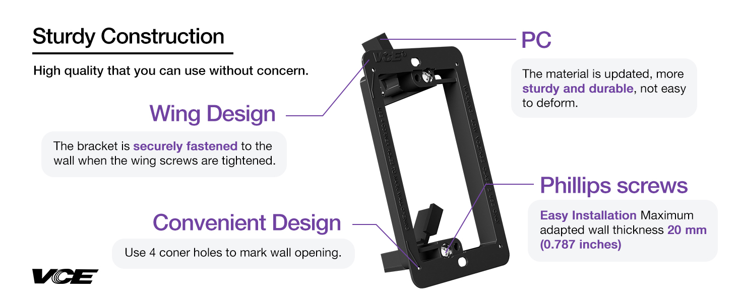Low Voltage Mounting Bracket
