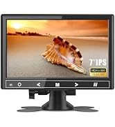 Haiway 7 inch Mini Monitor, 1024X600 IPS Display Screen Small HDMI Monitor VGA Monitor for PC/CCT...