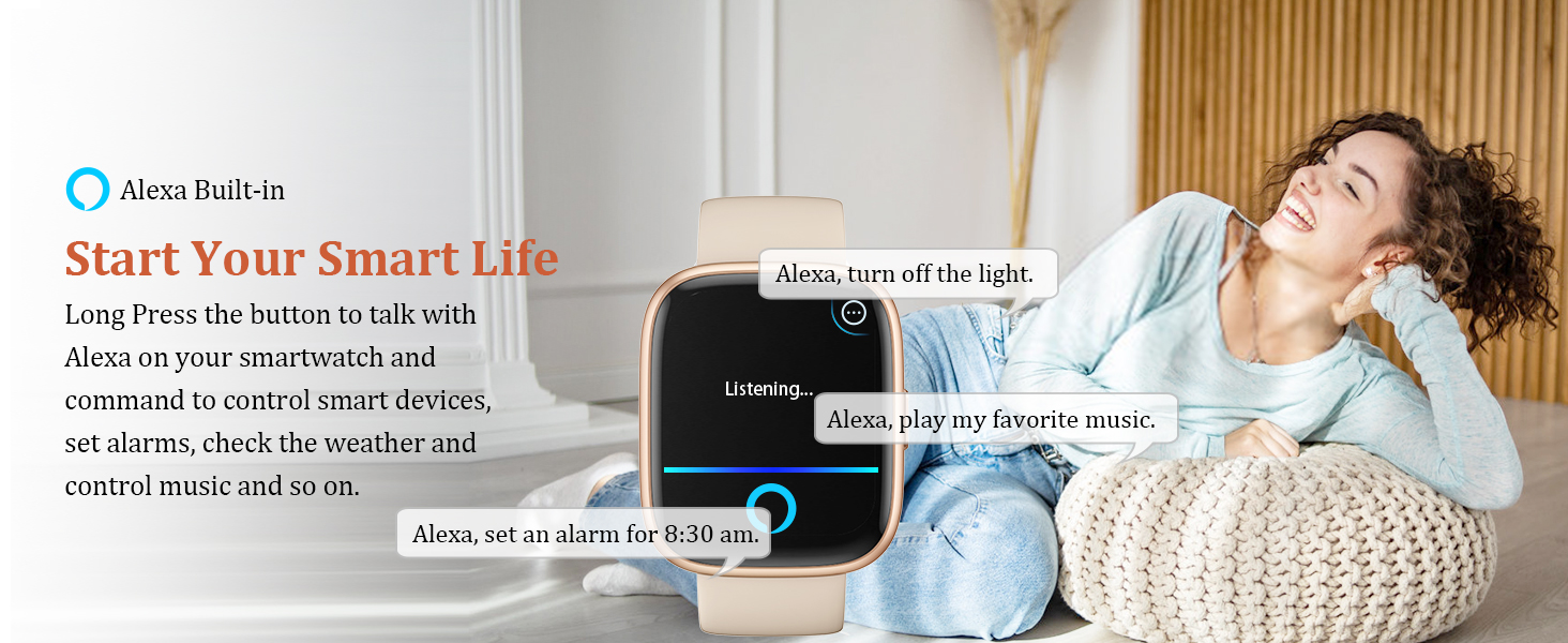 Alexa Built-in Smart Watch