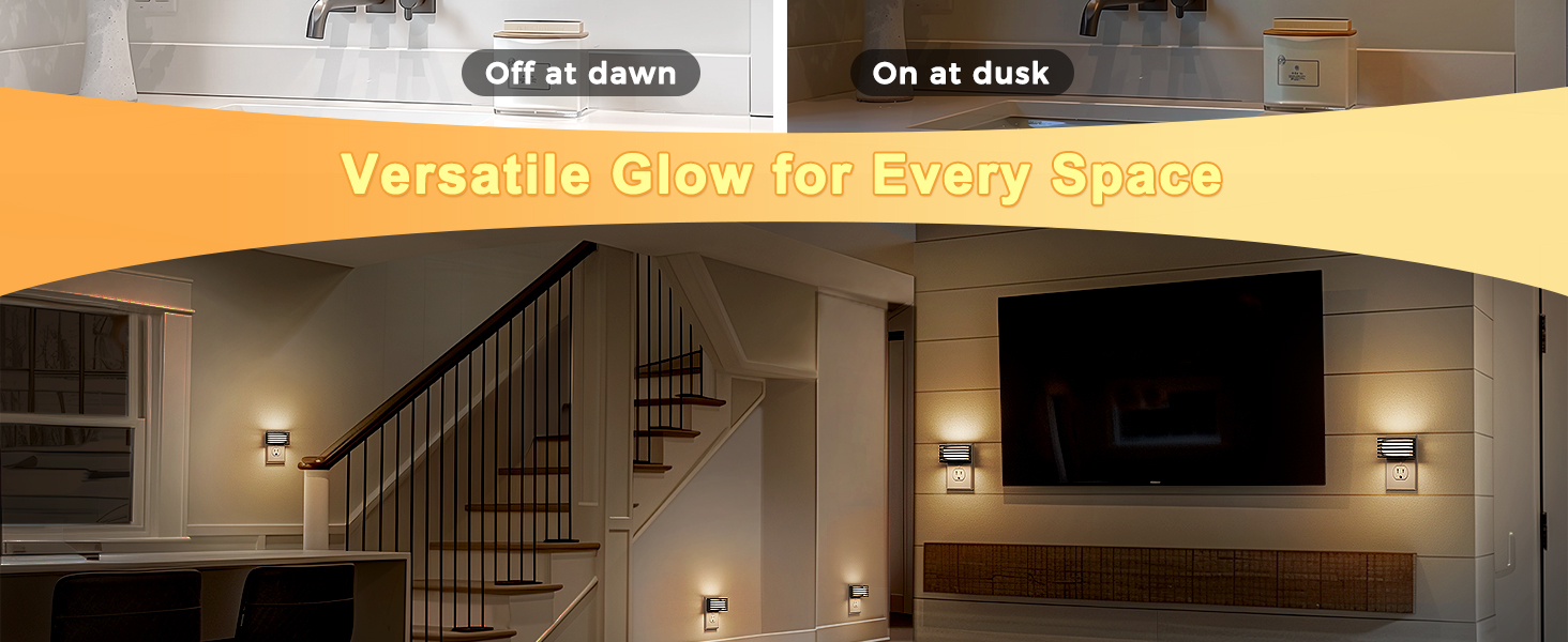 nightlight for bedroom bathroom kitchen living room hallway home decor