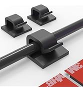 Yocice Cable Clips 60pcs with Strong Adhesive Tapes,Wire Holder Organizer Cord Management for Car...