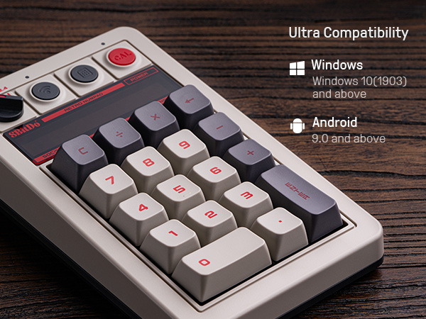 Retro 18 Mechanical Numpad for Windows and Android 
