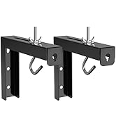WALI Universal Projector Screen Ceiling Mount, Wall Hanging Mount L-Brackets, 6 inch Adjustable E...