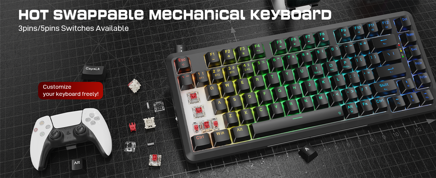 Wireless Mechanical Keyboard