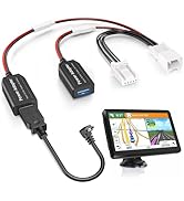 Pixelman GPS Charger Cable Adapter for Garmin(5-pin Type E),Compatible with Subaru Forester/Outba...