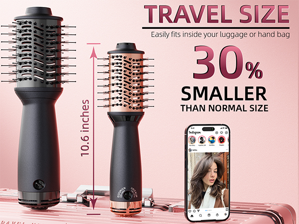 travel szie,easily fits inside your luggage, 30% smaller than normal size, travel szie