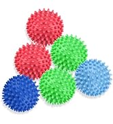 6 Pack Laundry Balls for Dryer, Dryer Balls Laundry Reusable, Dryer Ball Plastic Pellet Packs for...