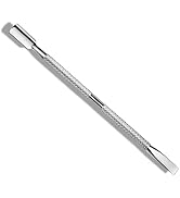 HaimiLiya Cuticle Pusher Dual-end Dead Skin Nail Pusher Nail Dirt Cleaner Tool Gel Polish Remover...