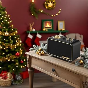 Bluetooth Speaker Vintage Retro Bluetooth Speaker Portable Bluetooth Speaker