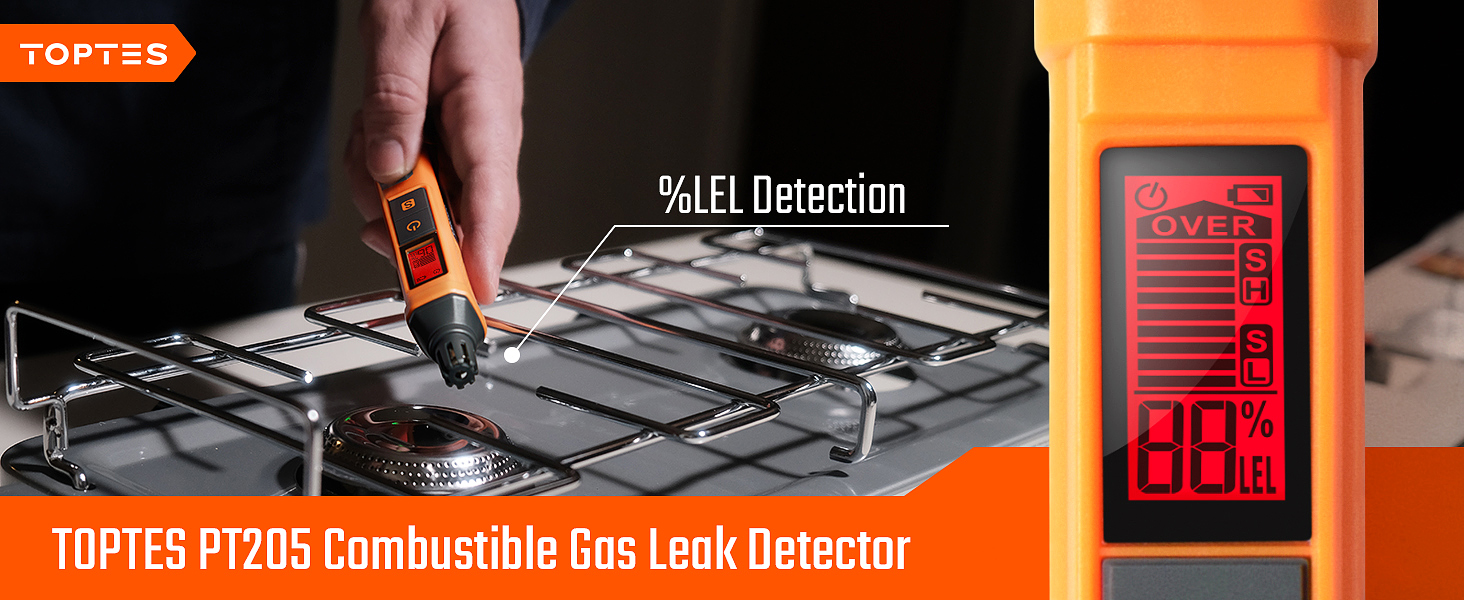 PT205 Gas leak detector natural gas detector
