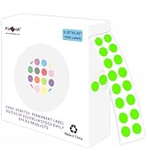 PARLAIM 0.25 Inch Color-Code Dot Stickers,1000 Stickers Roll Coding Label Sticker for Office,Stud...