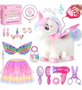 SOLIEHOO Unicorn Toys for Girls Unicorn Gifts, Walking Talking Singing Interactive Toy, Remote Co...