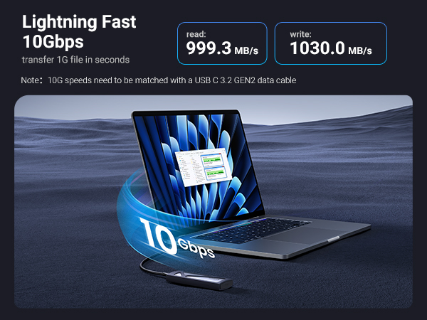 Ugreen 10g M.2 nvne enclosure