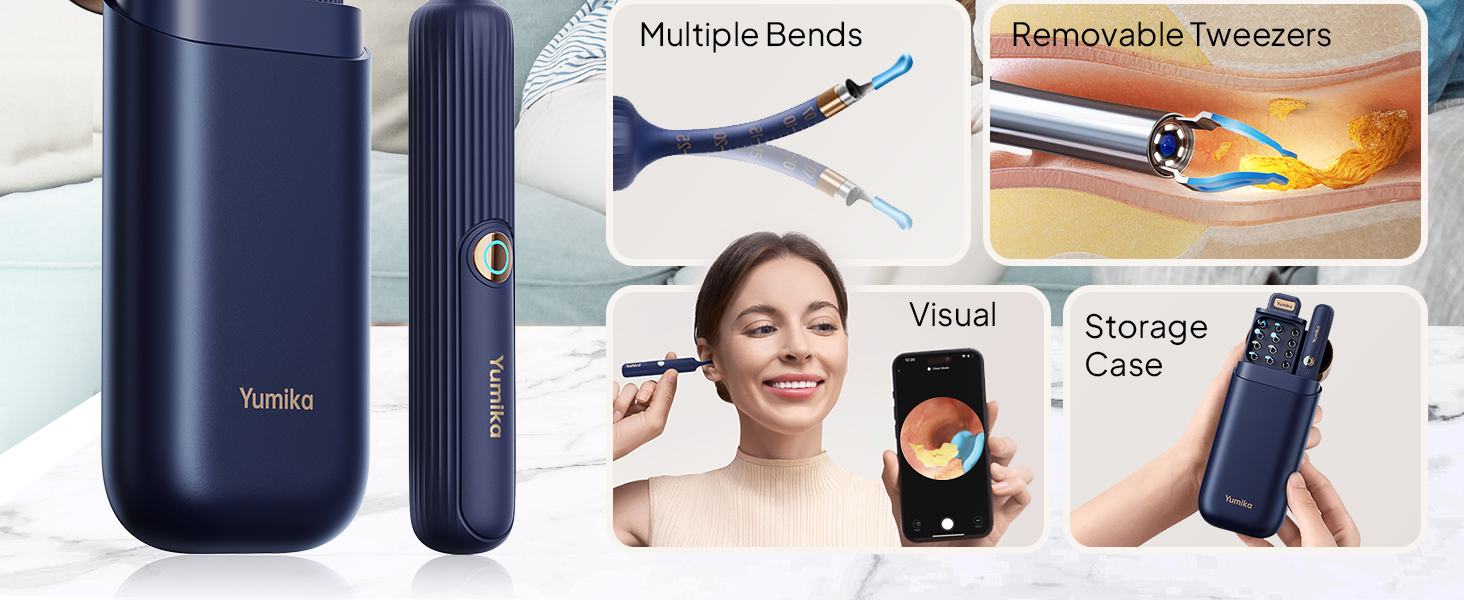 ear wax removal tool camera ear cleaner cleaning earwax remover kit