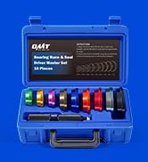 Orion Motor Tech Bearing Press Kit, 10pc Bearing Race and Seal Driver Set with Seal Driver and 9 ...