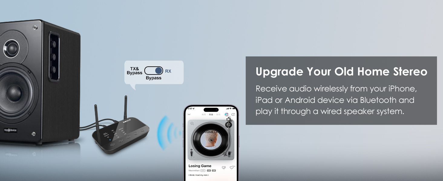 bluetooth transmitter receiver