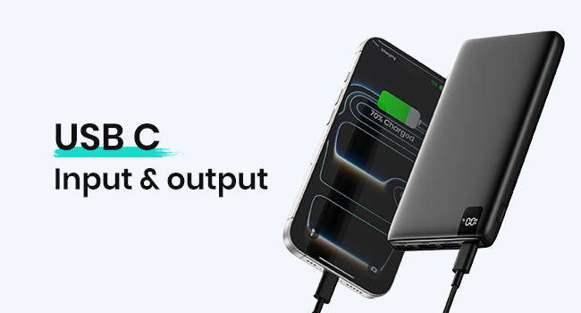 USB input and output