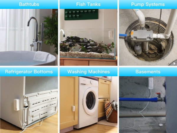 water detector alarm for basement floor