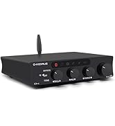 O-NOORUS D4 Bluetooth Stereo Amplifier, 2.1 Channel Home Audio Receivers &amp; Amplifiers with HDMI A...