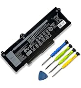 Mobik 64Wh GRT01 Laptop Battery Replacement for Dell Latitude 15 5521 5531 14 5421 5431 Precision...