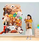 Stuffed Animal Storage, Stuffed Animal Holder,Plushies Storage Organization, Large Wall Hanging M...