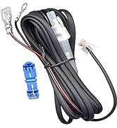 Escort Direct Wire Power Cord for Radar and Laser Detectors, BLACK