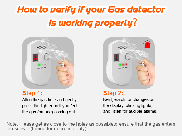 How to verify if your Gas detector is working properly ?