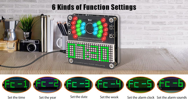 alarm clock soldering project kit