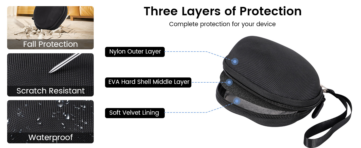 Wireless Trackball Mouse, Ergonomic Bluetooth Rechargeable Computer Mouse
