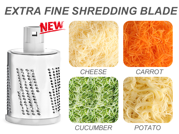 extra fine shredding blade