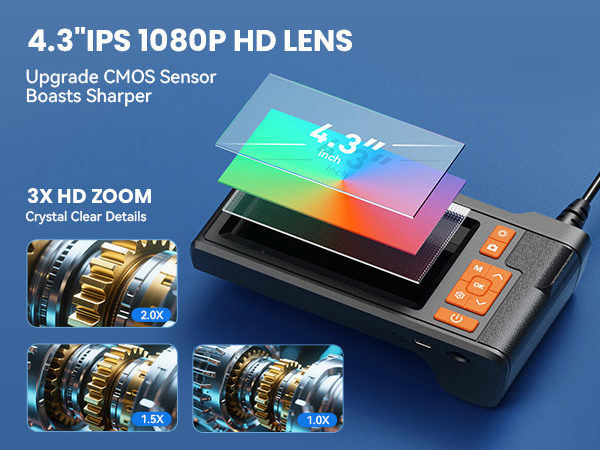 Endoscope Camera with Light