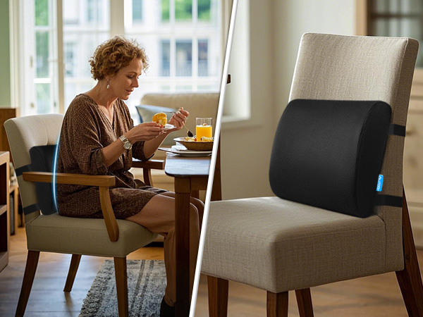 car pillow;black lumbar pillow;lower back pillow for chair;chair back cushion;boho lumbar pillow