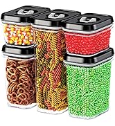 DWËLLZA KITCHEN Airtight Food Storage Containers with Lids - 5 Piece Set - Kitchen Accessories Fo...