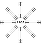 ALLECIN 6×30MM Fast Glass Fuse