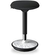 ERGO COLLECT Wobble Stool - Adjustable Height Standing Desk Chair,Sit Stand Stool with 360-Degree...