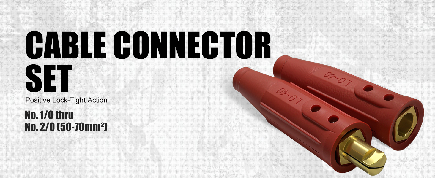 welding cable connector