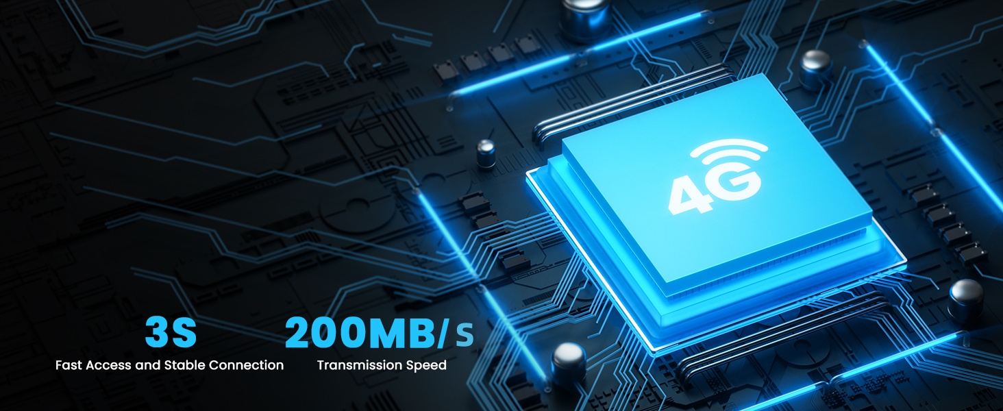 4g lte solar security camera